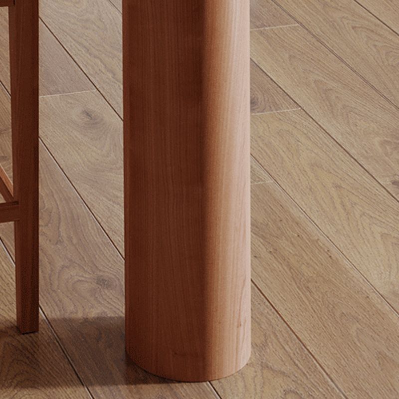 Modern 1/3/5 Pieces Bar Table Set Rubber Wood Counter Table for Living Room