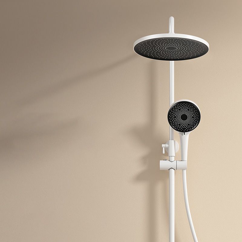 Modern Shower System Slide Bar Included Wall Mounted Shower Set