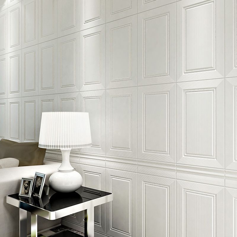 Modern Waterproof 3D Wainscoting Peel and Stick Indoor Wallboard