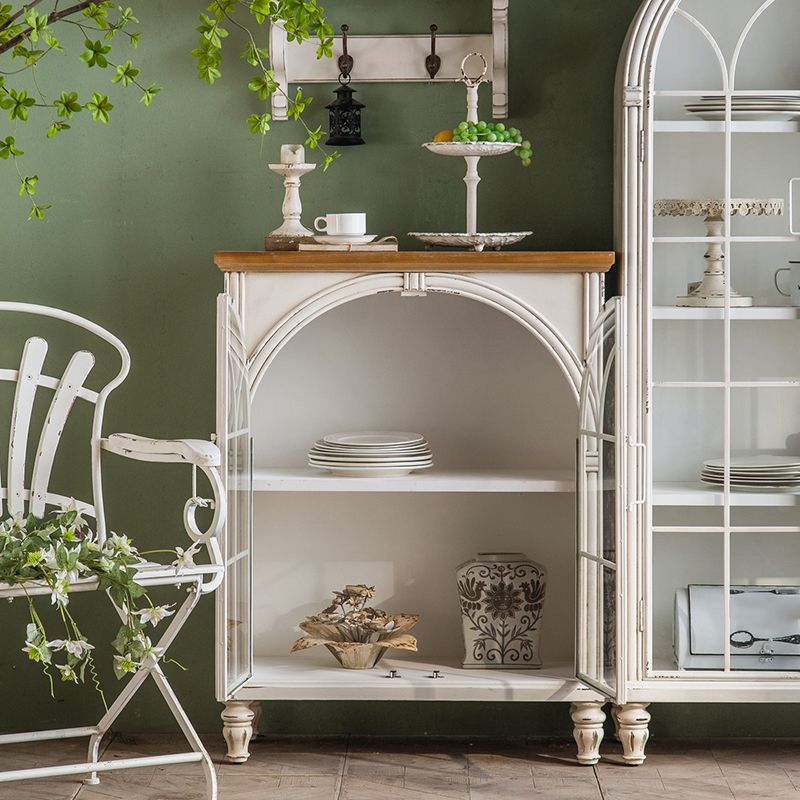 Modern Freestanding Solid Wood Wine Bottle Holder in Natural Wood