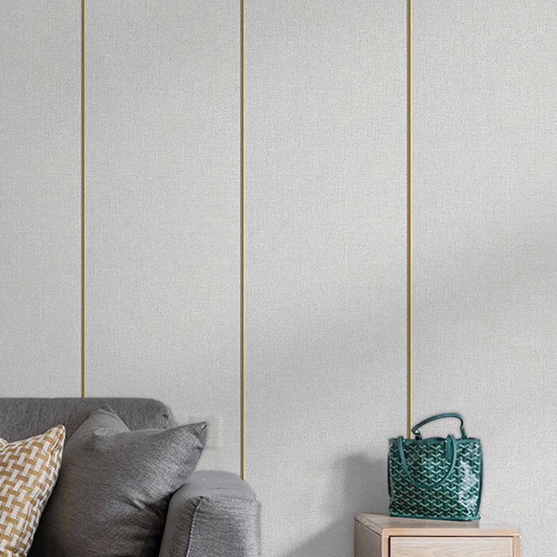 Contemporary Wall Tile Solid Color Waterproof Peel and Press Wall Access Panel