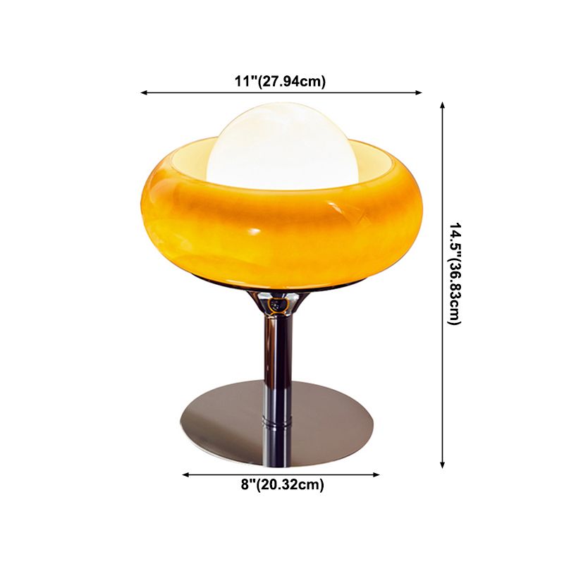 Lampada da tavolo moderna premurosa per gli occhi Minimalist Glass Night Stand Lampada per salotto