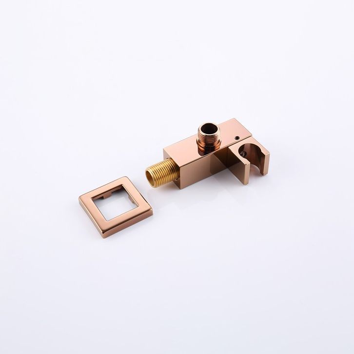 Modern Shower Combo Brass Adjustable Shower Head Temperature Control Shower Set