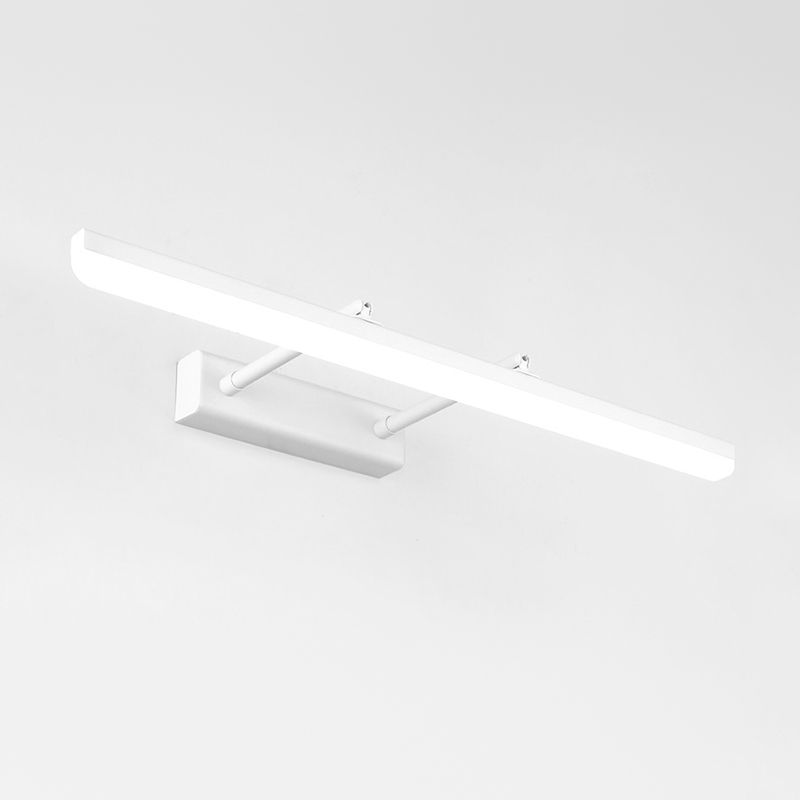 1 Light Tube Vanity Lighting Fixtures Modern Style Metal Vanity Mirror Lights