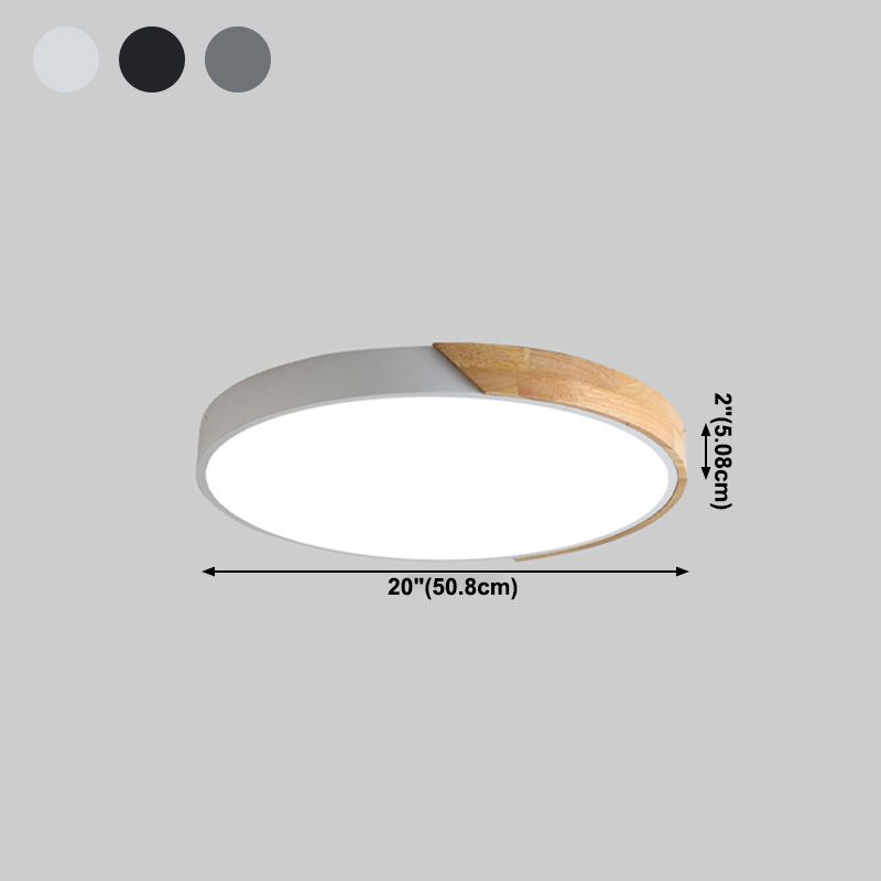 Lampada da soffitto moderna a LED Macaroon Lampada da soffitto geometrica in ferro per montaggio a incasso per camera da letto