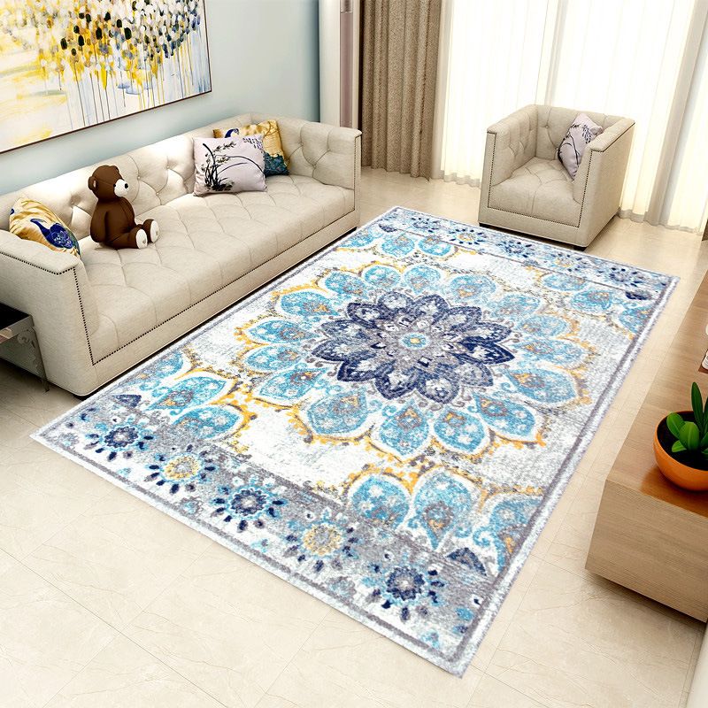 Speciaal veelkleurig 3D geometrisch tapijt Polyester Scandinavisch tapijt Antislip achterkant Huisdiervriendelijk Machinewasbaar tapijt voor woondecoratie