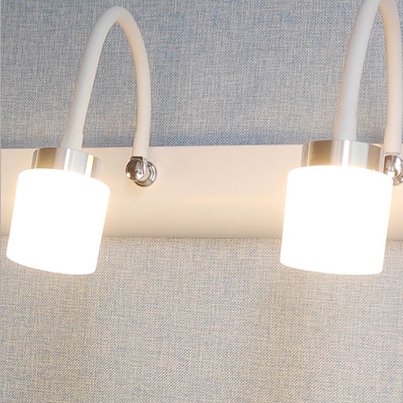 Modern Simple Mirror Lamp Fixture Flexible Makeup Mirror Lamp for Bathroom Washroom