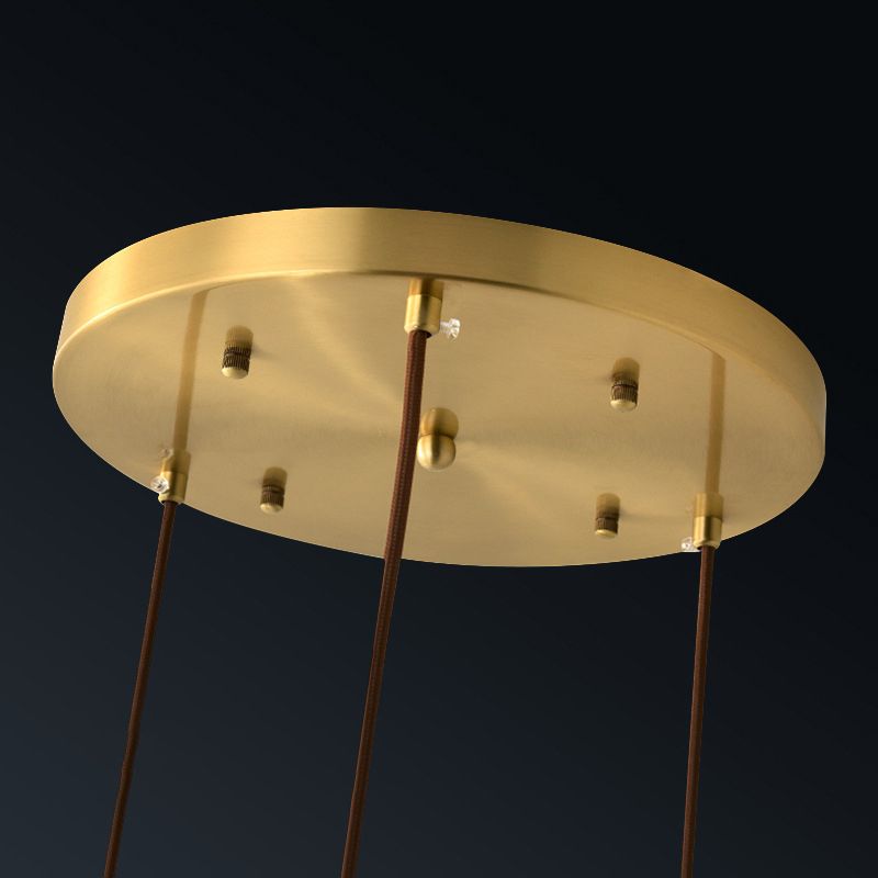 Ultra-moderne Einfachheit Diamant Multi-Licht Anhänger Kristall Suspension Anhänger Licht für das Restaurant