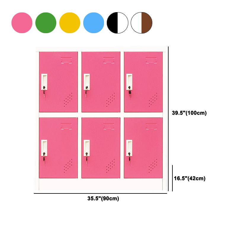 Modern Style Wardrobe Metal Wardrobe Closet for Home,35.43" D x 16.54" W x 39.37" H