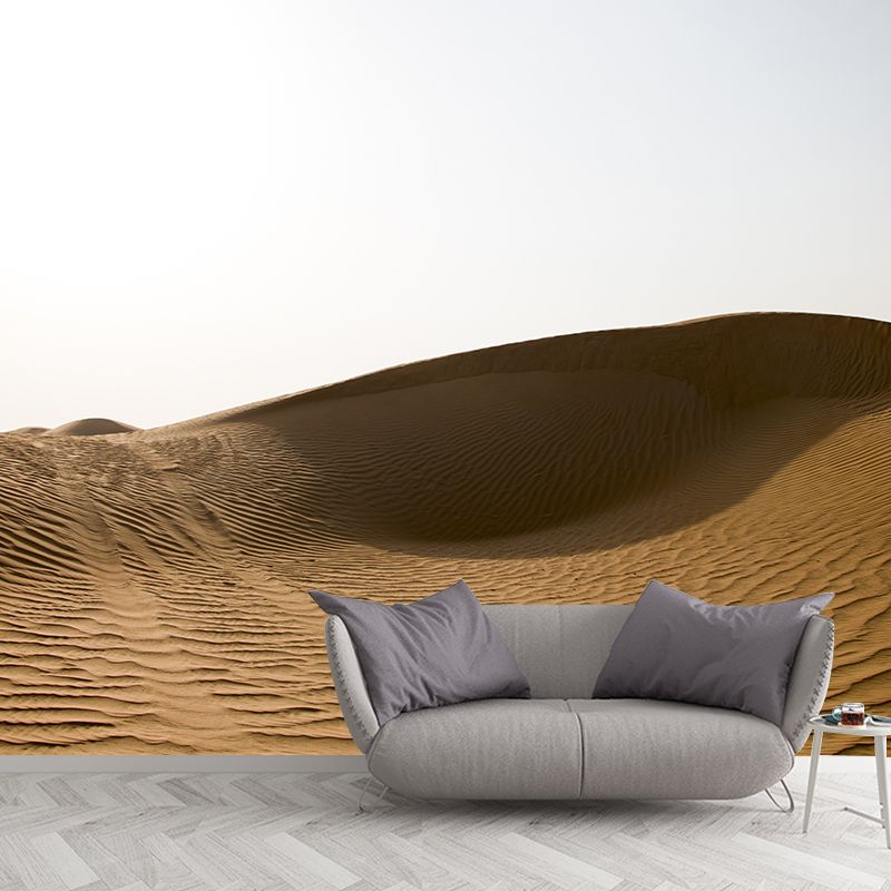 Desert Landscape Wall Mural Water Resistant Wall Covering for Living Room