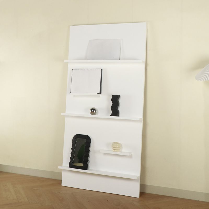 Scandinavian Acrylic Bookcase Closed Back Standard Bookshelf