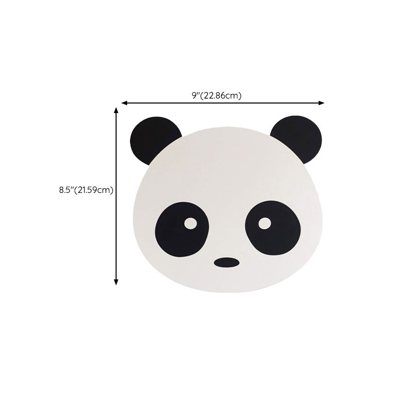 Nordic Style Iron Wall Light Panda Shape Wall Lamp for Children's Room