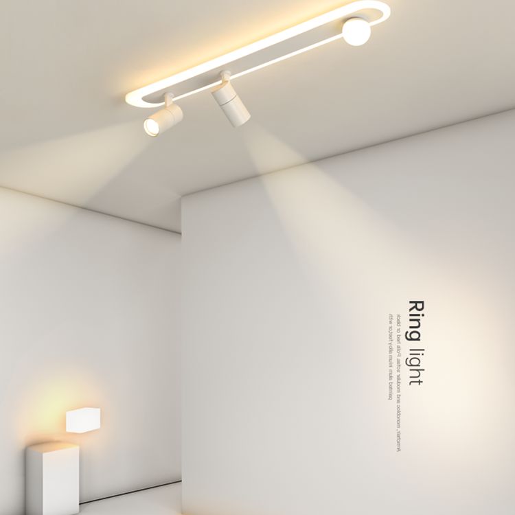 Moderne inbouwverlichting LED-railverlichtingsarmaturen Wit slaapkamerlicht Restaurantlicht