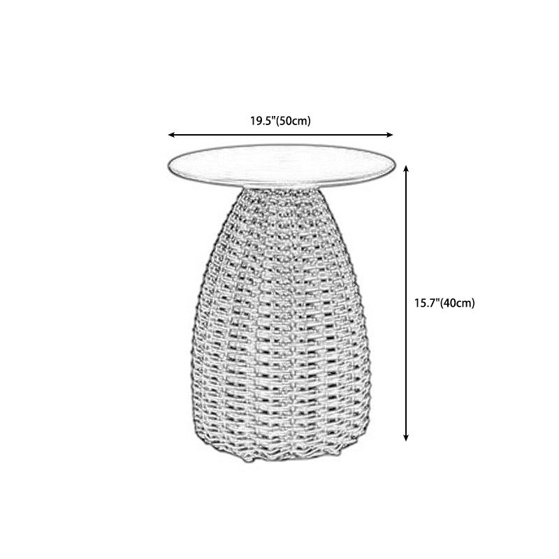 Nordic Leisure Style End Table Accent Sofa End Side Table for Living Room