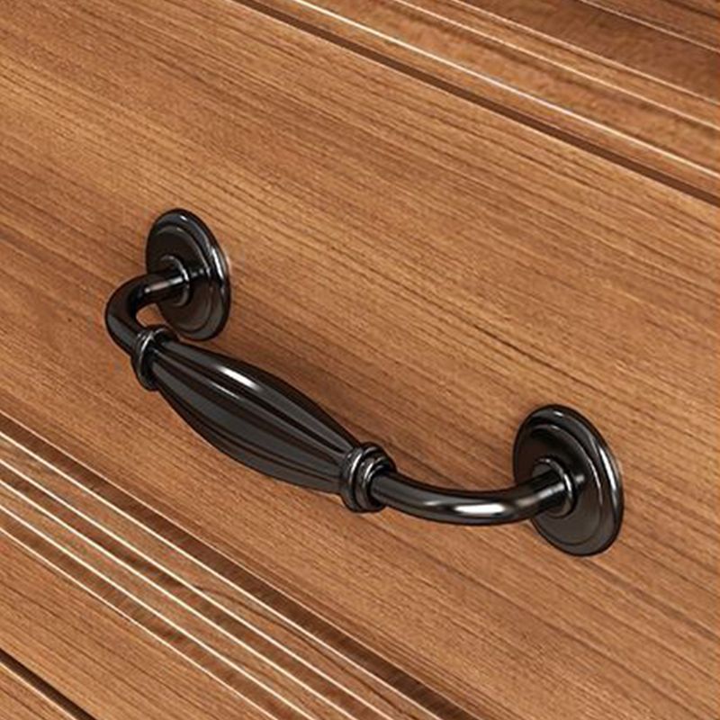 American Traditional Combo Dresser Wood Storage Chest with Drawers for Bedroom