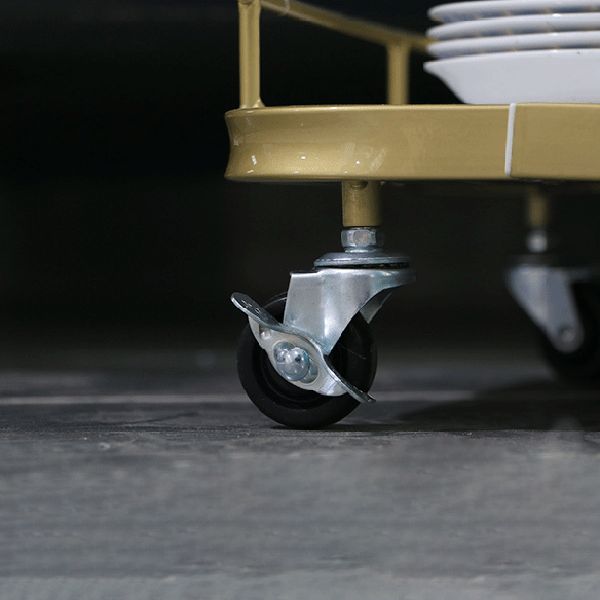 Rolling Contemporary Style Prep Table Metal Prep Table for Restaurant