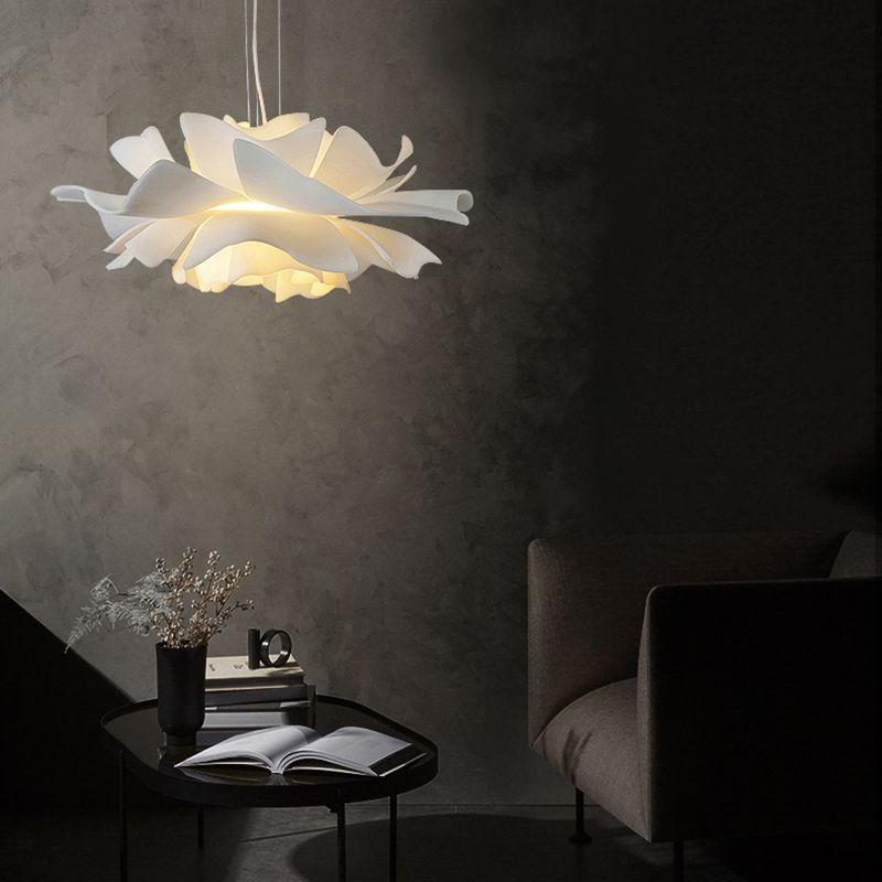 Moderne stijl kroonluchter huishouden bloemvormige hangende verlichting armatuur voor zitkamer