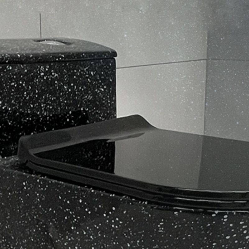 Traditional Flush Toilet Floor Mounted Siphon Jet Toilet Porcelain Bowl