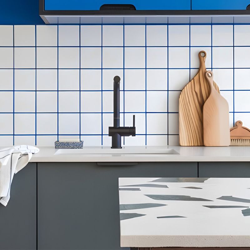 PVC Peel and Stick Backsplash Tile Modern Simple Peel and Stick Wall Tile