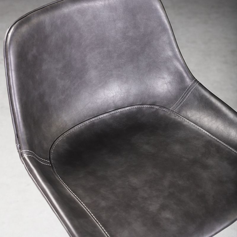 Industrial Liftable Bar-stool Bucket Seat Counter Bar Stool with Metal Legs