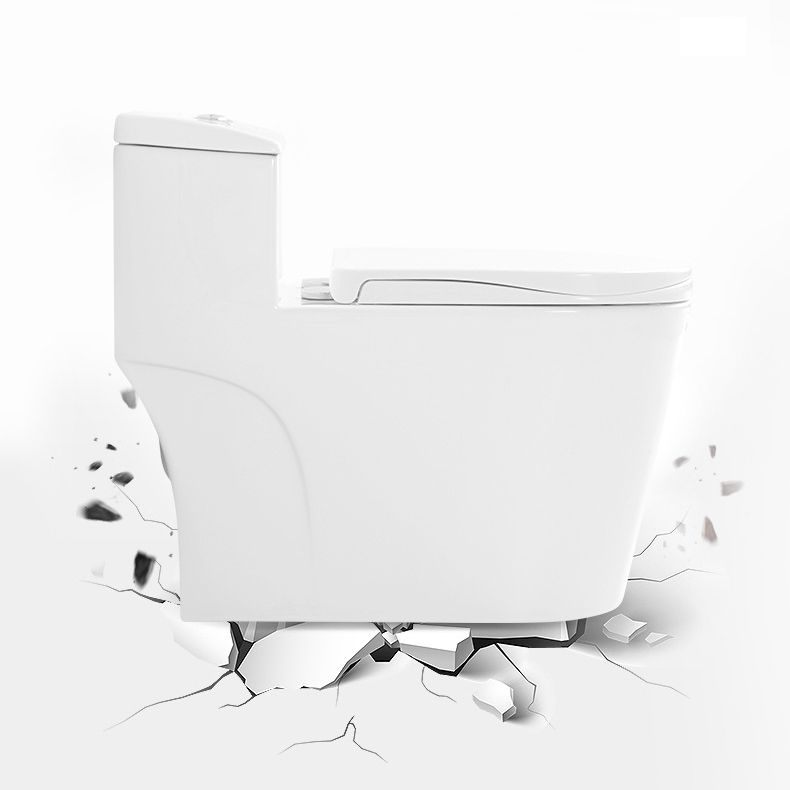 Modern Siphon Jet Toilet Bowl One Piece Bidet Toilet with Seat for Bathroom