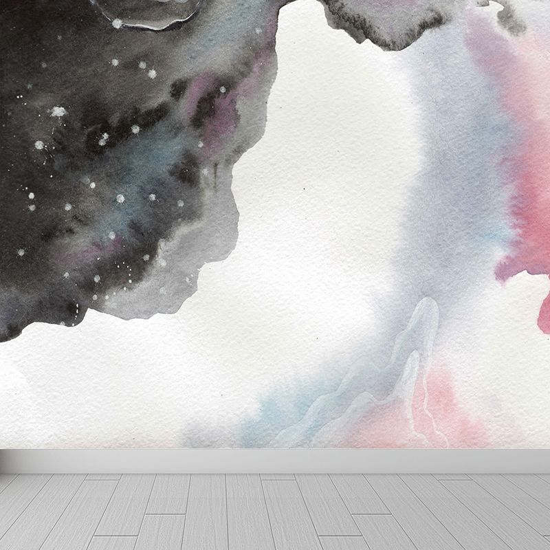 Non-Woven Decorative Wall Mural Modern Abstract Pattern Wall Covering, Custom Printed