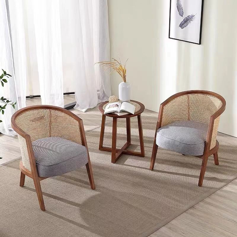 Traditional Arm Chair Wood Windsor Back Dining Room Chair for Home