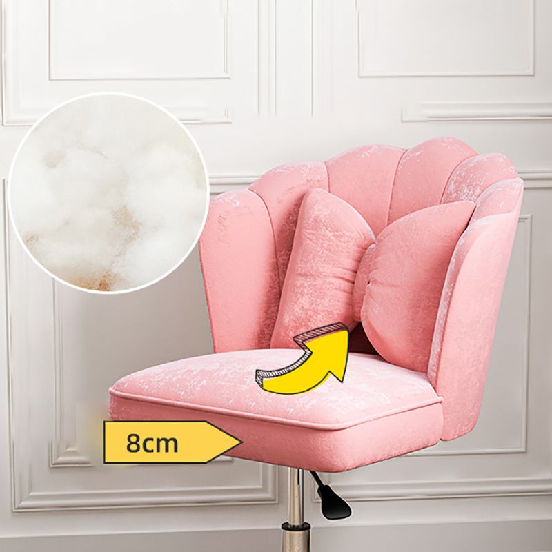 Ergonomic Pillow Included Desk Chair Contemporary Upholstered Office Chair