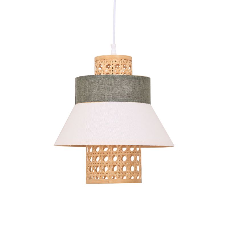 Tissu de style asiatique à la main