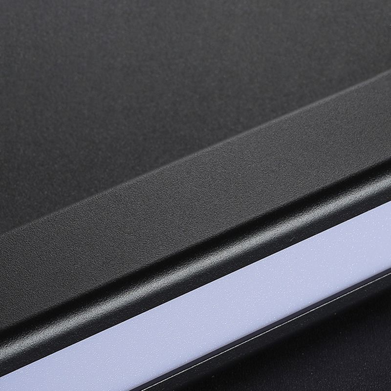 Lámpara de luz de luz simple LED lámpara colgante rectangular moderna para comedor