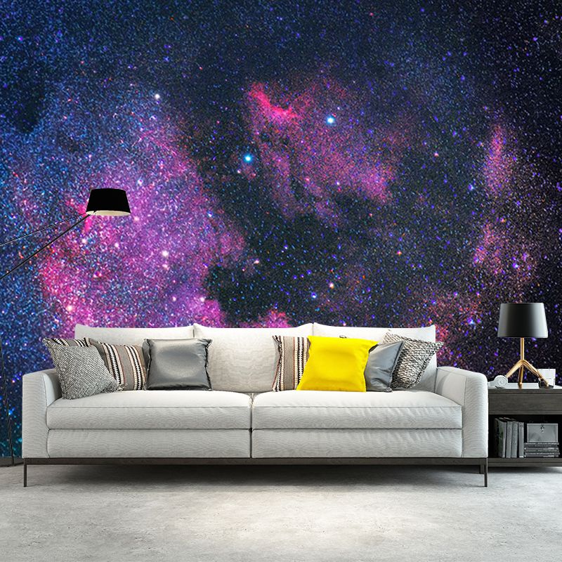 Photography Cosmos Mural Mildew Resistant Wallpaper Sleeping Room Wall Mural
