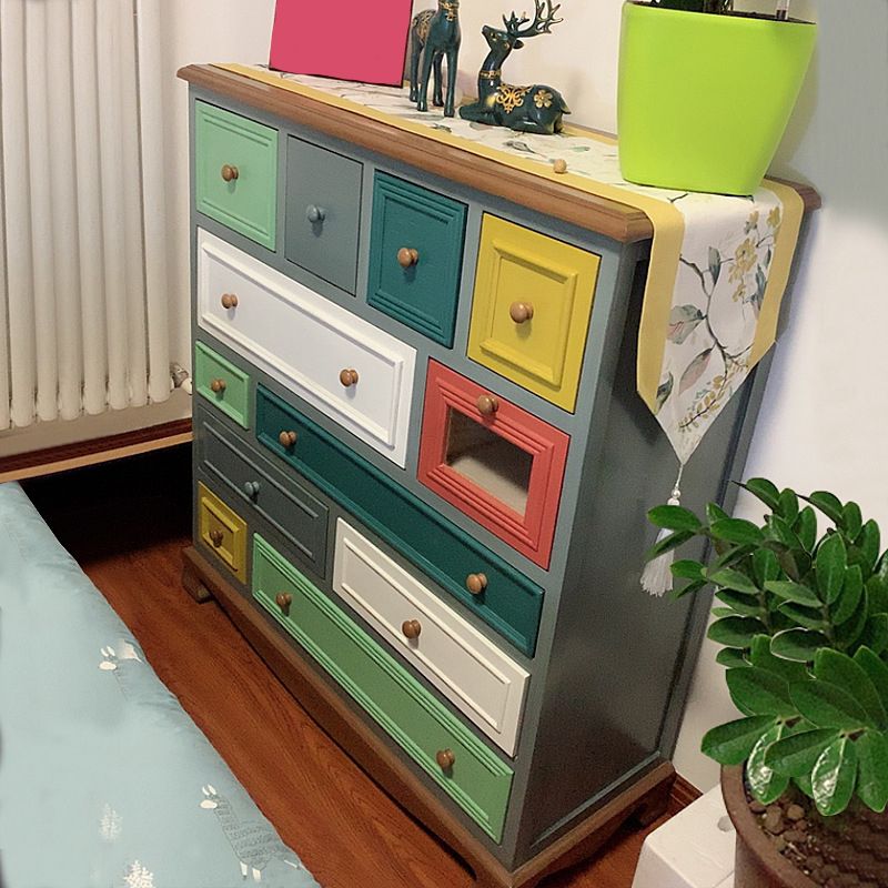 American Traditional Storage Chest Solid Wood Storage Chest Dresser