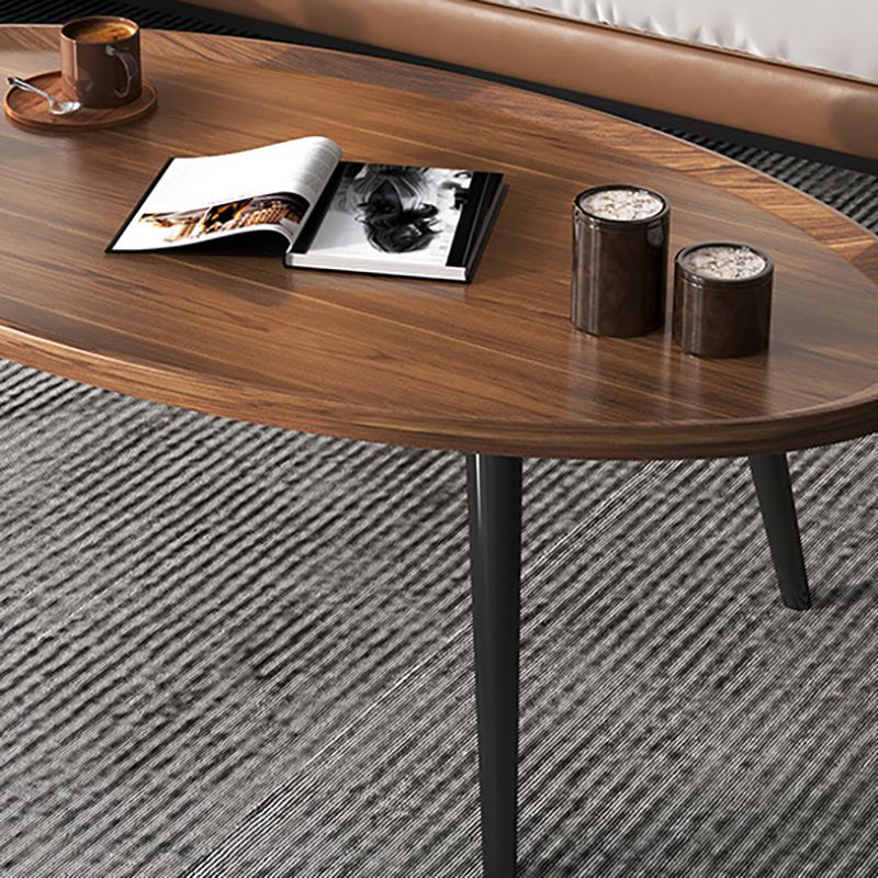 Modern Tray Top Coffee Table Wooden 3 Legs Cocktail Table for Home