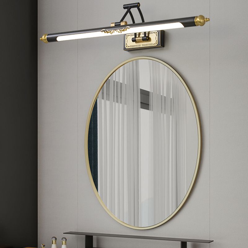 Lampada da parete creativa minimalista domestica con ombra acrilica per il bagno