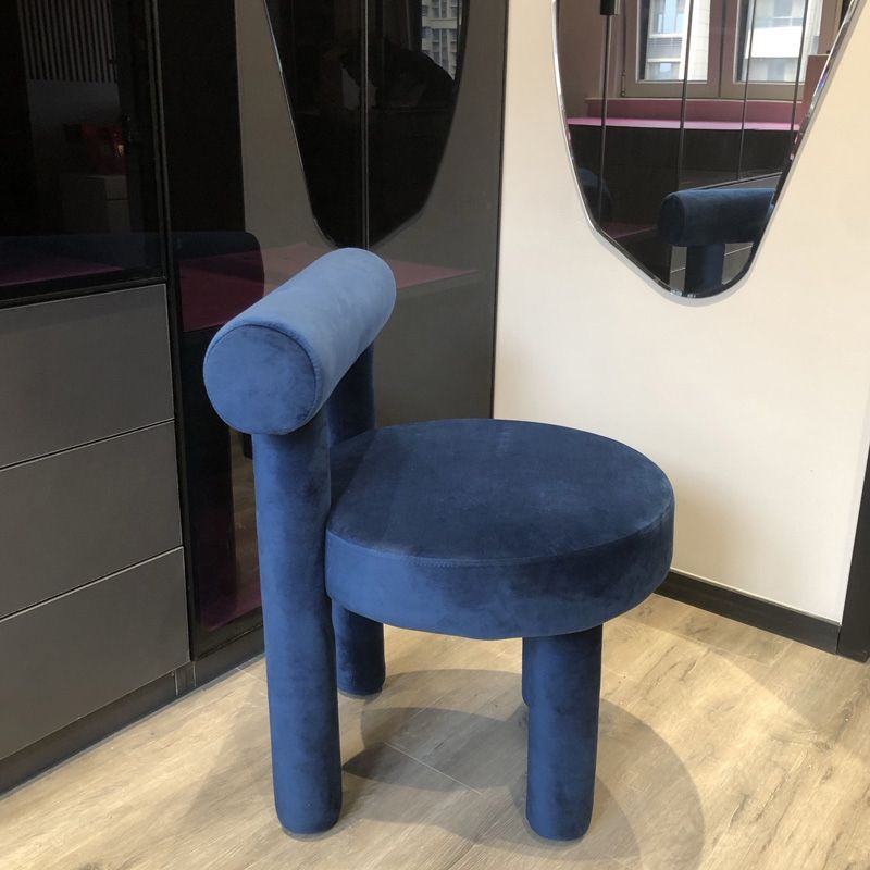 Contemporary Side Wood Dining Room Chair Open Back Dining Side Chair for Home Use