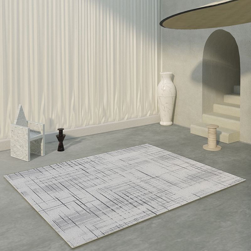 Tapis moderne de couleur unie en Polyester, Traces fleuries, tapis d'intérieur résistant aux taches pour la décoration de la maison