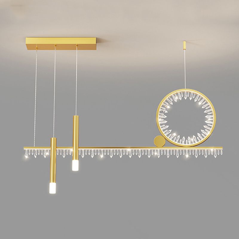 Modernism 4-Light Kitchen Island Lighting LED Island Pendant Lighting