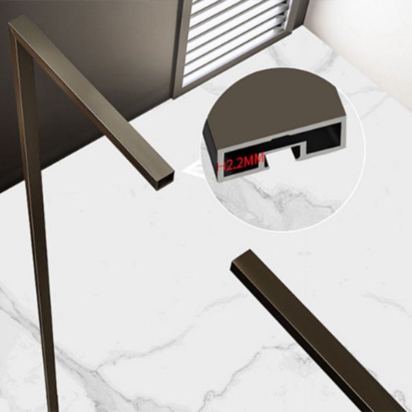 Tempered Shower Door Framed Scratch Resistant Shower Bath Door