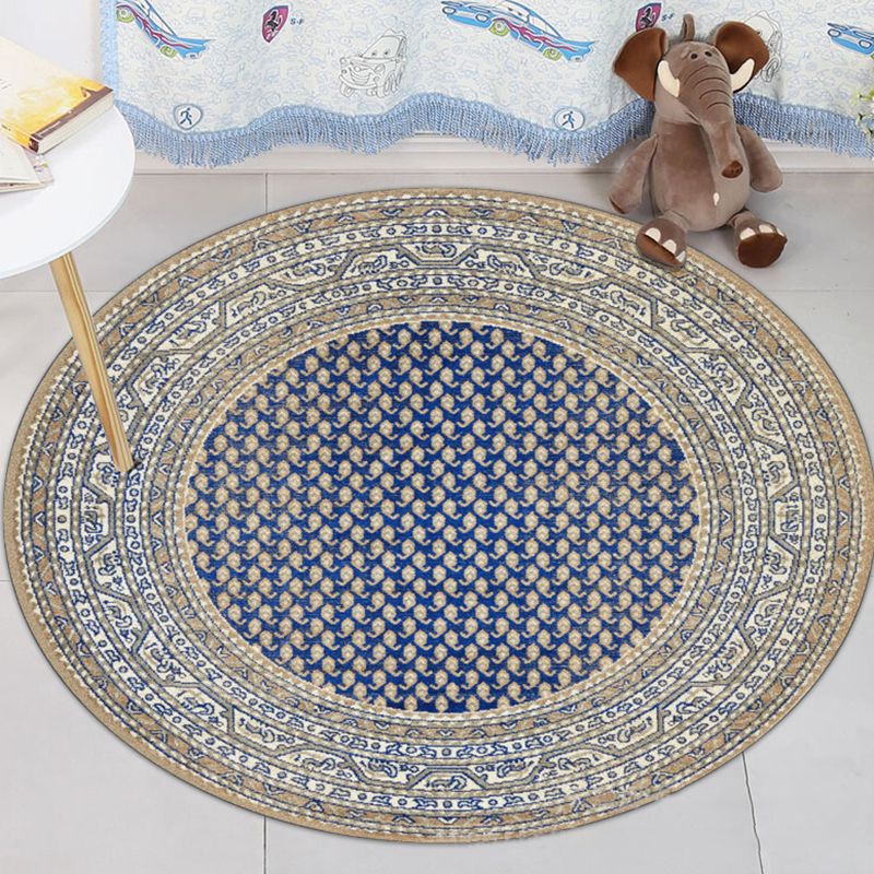 Tapis de tapis Bohemian Bohemien Bohemien Rapis abstrait tapis de support non glipt Machine lavable pour chambre à coucher