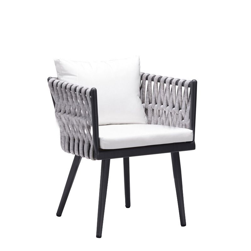 Bohemian Style Dining Set 1/4/5/7 Pieces Wood Dining Table Set for Patio