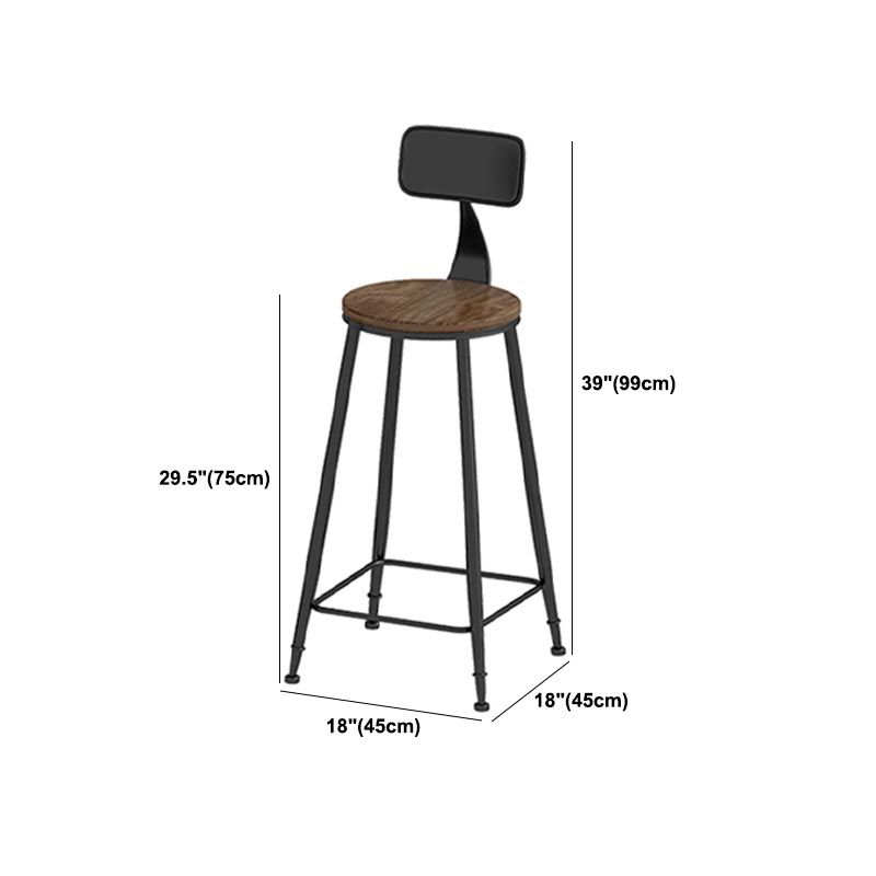 Modern 1/7 Pieces Bar Table Set Rectangle Pine Wood Counter Table with Stools for Balcony