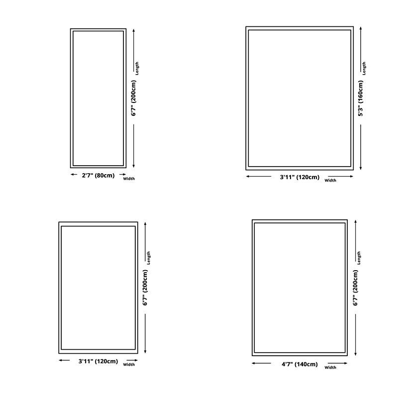 Dunkelbrauner moderner Teppich Blending Block Fläche Teppich nicht rutscher Backing Teppich für Wohnkulturdekoration