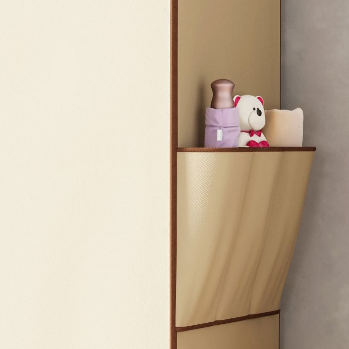 Contemporary Style Wardrobe Steel Wardrobe Closet with Shelves