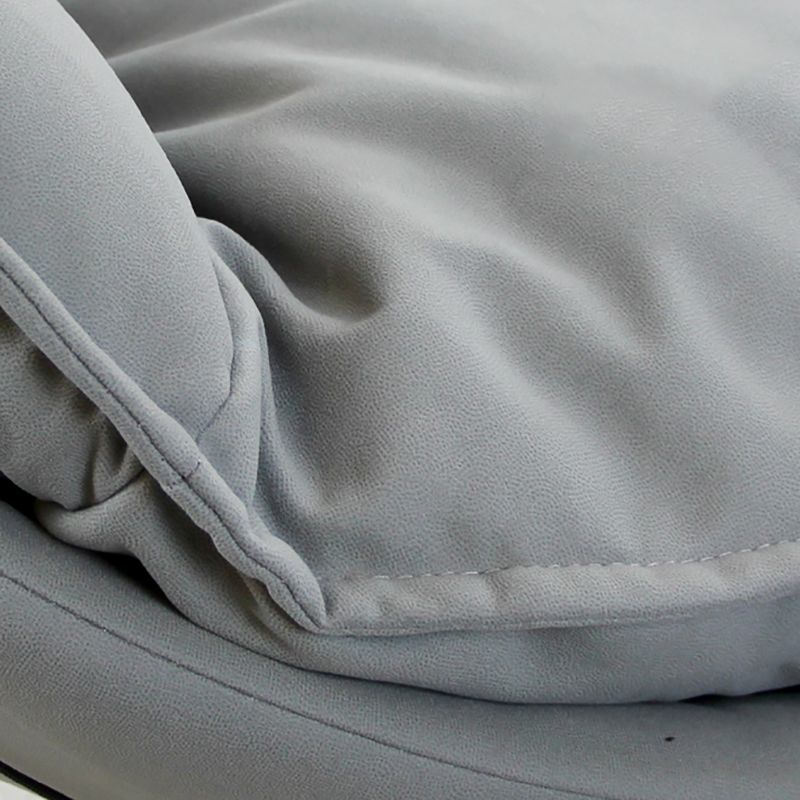 Modern Glider Chair Upholstered Removable Cushions Rocking Chair with Dark Legs