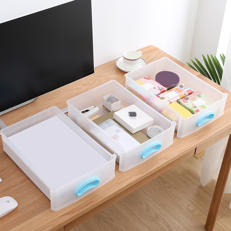 Drawers Filing Cabinet Contrast Color Plastic Vertical Filing Cabinet