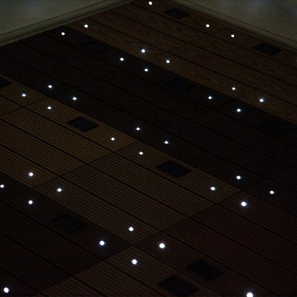 Striped Pattern Patio Flooring Tiles Square Snapping Flooring Tiles Floor Board