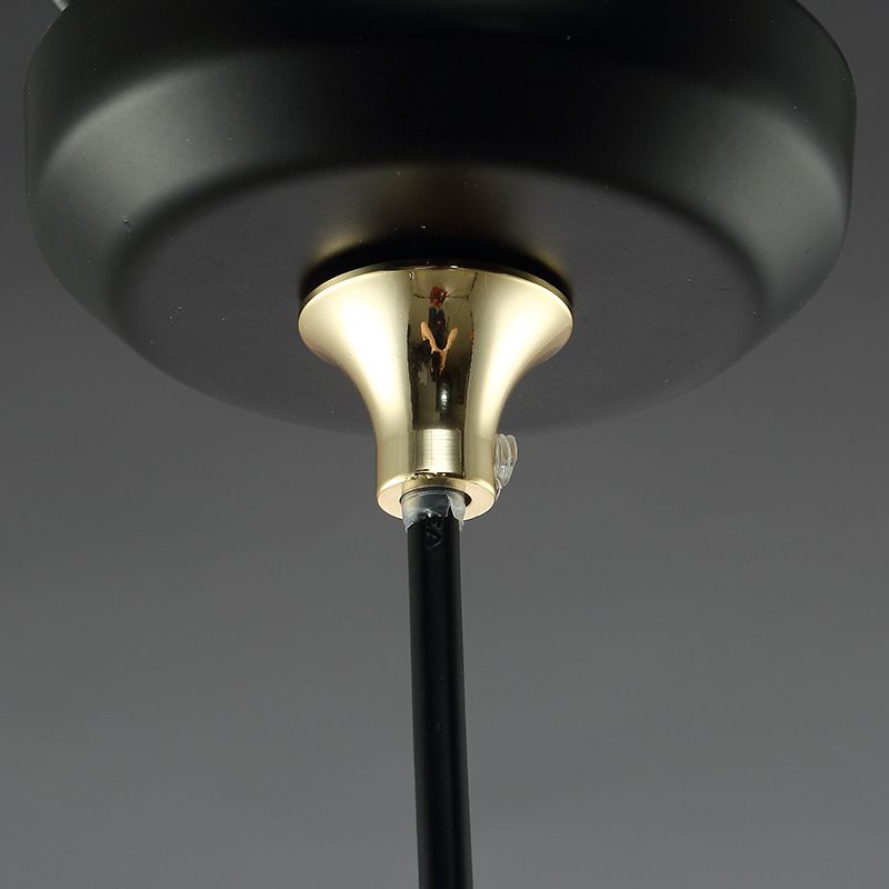 1 pendentif suspendu léger éclairage en double vitre