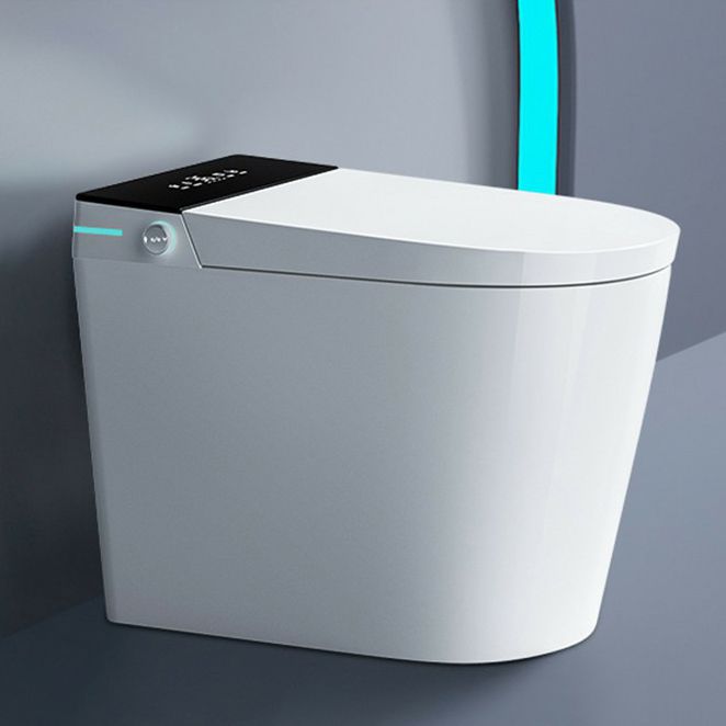 Modern Flush Toilet One Piece Toilet Floor Mounted ABS Siphon Jet Urine Toilet