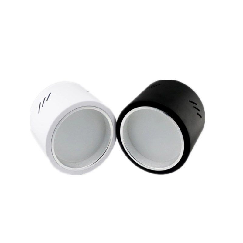 Cilindervormige plafondlamp modern aluminium 1-lichts inbouw voor gangpadrestaurant