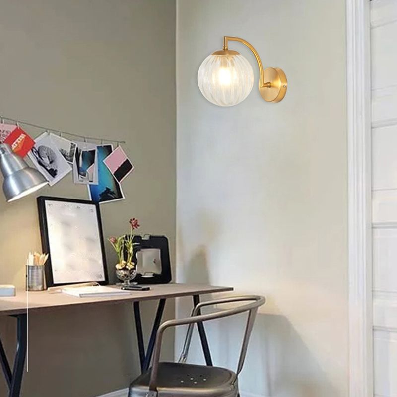 Style moderne Global Mall Lighting Glass Salon Room Wall Éclairage d'éclairage